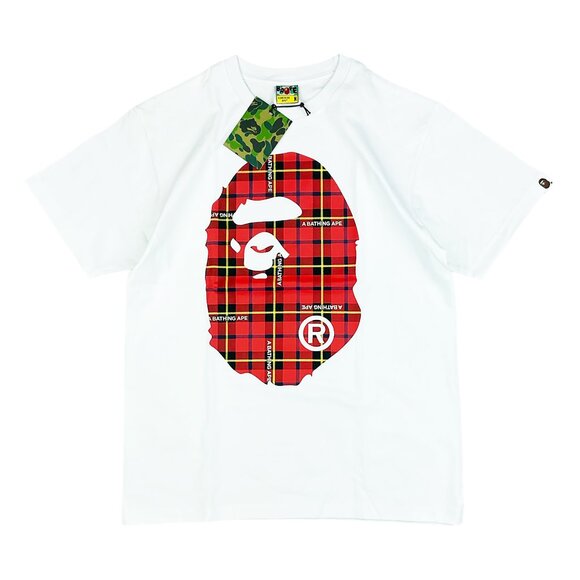 トップス A BATHING APE BAPE HEAD LOGO T-SHIRT L A BATHING APE® Metal Ape Head Relaxed Fit Tee | Bape
